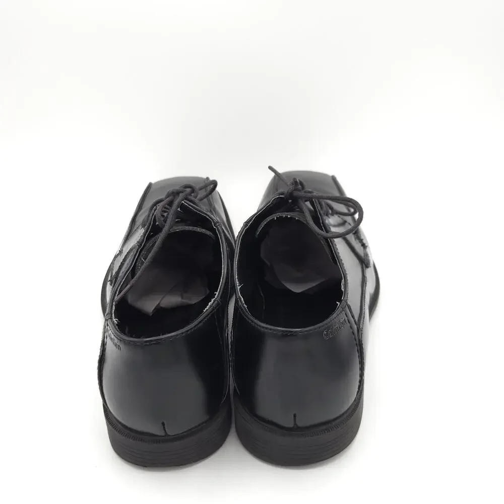 Calvin Klein Oxford Fedor Box F4034 Men's Dress Shoes Black Size 10.5